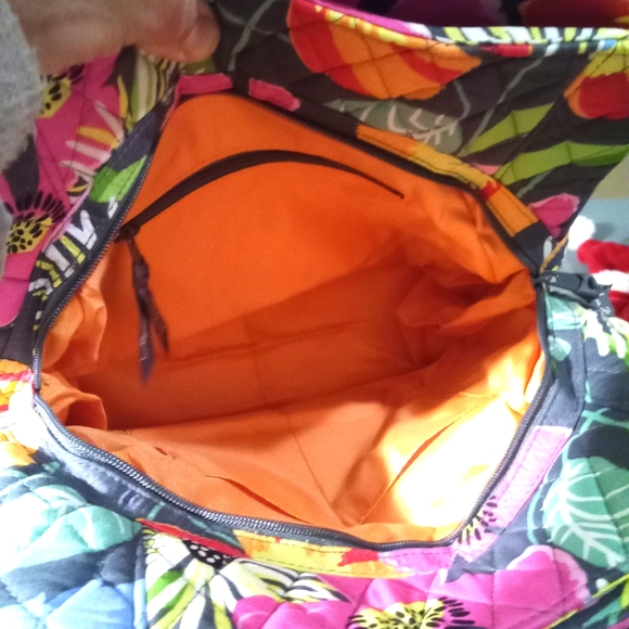 ^NWT!! Vera Bradley 'Jazzy Blooms' handbag - Picture 7 of 10